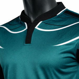 Conjunto de Camiseta de Fútbol Verde para Hombre, Manga Corta, Poliéster que Absorbe la Humedad, Uniforme Deportivo, Kit de Equipo, Impresión Personalizada para Adultos - Product Image 4