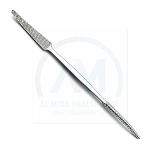 Stainless Steel Orthopedic Bone Rasp Double Ended Flat Blades 27 Cm Surgical Instrument CE Certified Class I Manual - Product Image 2