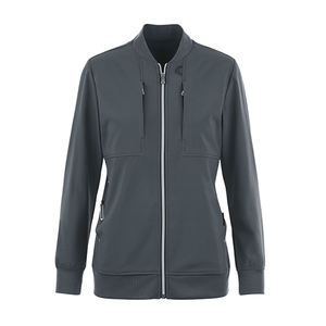 Nouvelle Arrivée Offre Spéciale Prix Usine Vente en Gros Blouson d'Infirmière Lourd pour Femme avec Poches Zippées Blousons Simples pour Femme - Product Image 2