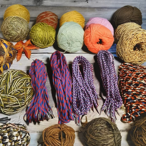 Cordones de Repuesto Redondos de Fábrica, Cordones Tubulares Reciclados Impresos con Extremos Coloridos, Cordón de Poliéster Plateado - Product Image 2