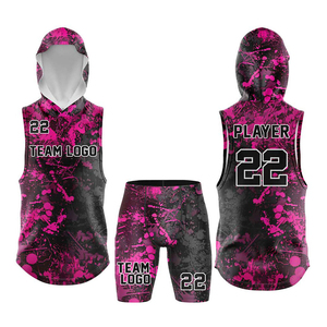 Vêtements de sport avec logo personnalisé en gros, uniformes de football américain sans manches 7v7, respirants, 100% polyester, personnalisables - Product Image 1