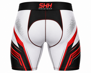 Custom Men Compression Shorts Quick Dry Breathable Gym Running Training Sports Base Layer Tights OEM Private Label Wholesale - Product Image 2