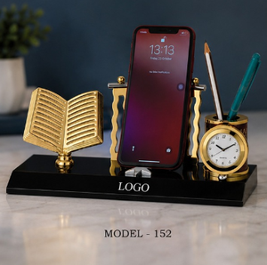 Trophée métallique portable haut de gamme moulé sous pression, gravé au laser, impression UV, aspect sophistiqué, modèle 152, thème compétitif POOJA - Product Image 1