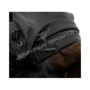 Chaqueta Parka Acolchada Transpirable de Lana 100% Personalizada para Hombre, Manga Larga, Cálida para Invierno y Caza, con Capucha - Product Image 3