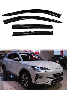 BYD Song Plus / Sealion 6 2023-on Slimline Transparent Black Acrylic <b>Car</b> Window <b>Visor</b> Weather Shields 4-Piece Set 3M Tape - Product Image 2