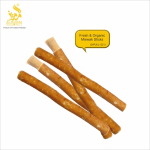 MISWAK/SEWAK/SIWAK de qualité supérieure, emballé sous vide, bâtonnet de nettoyage pour blanchir les dents naturellement, marque AL-MUMEEZ, certifié PCSIR Pakistan - Product Image 5
