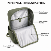 Sac à dos de voyage grande capacité, ignifuge et imperméable, avec logo personnalisé, multi-poches, pour ordinateur portable, idéal pour les trajets professionnels - Vente chaude