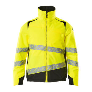 Chaqueta de Seguridad Reflectante, Impermeable, Transpirable, de Microfibra, con Certificación CE, Calefactable, Precio al por Mayor - Product Image 1