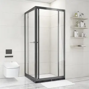 Banyo akıllı ayna hizmeti çerçevesiz duş mikser seti banyo için camlı odası