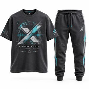 Vêtements de sport et d'équipe pour hommes, vêtements d'e-sport |   Noir, gris et six variations de couleurs |   Fabricant OEM ODM |   X Sports City | - Product Image 1