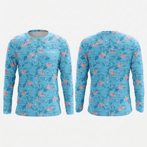 Camisa de Pesca de Manga Larga para Hombre, Protección Solar UPF 50+, Jersey con Estampado UV Personalizado, Venta al Por Mayor - Product Image 3