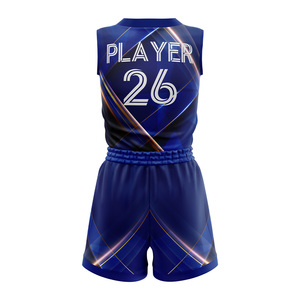 Maillot et short de basket-ball pour femmes imprimés sur mesure, uniforme d'équipe sublimé, vêtements de sport légers - Product Image 3