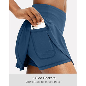 Jupes pour femmes avec poches discrètes, produit tendance et fiable, conception OEM ODM haut de gamme, idéales pour le tennis et le golf - Product Image 3