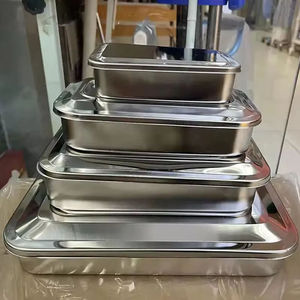 Caja de Esterilización Manual con Tapa Cuadrada y Orificios para Instrumentos Quirúrgicos y Dentales, Uso Hospitalario, Tamaño Personalizado por Blush Surgical - Product Image 5