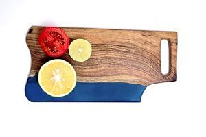 Top-Grade Resin Wooden Chopping <b>Board</b> Sturdy Design for Smooth Cutting of Meat Vegetables & Fruits Long-Lasting Kitchen <b>Tool</b> - Product Image 4
