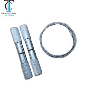 Manopla de alambre obstétrica veterinaria para animales grandes de acero inoxidable TARIQ CRAFTED INDUSTRIES - Product Image 1