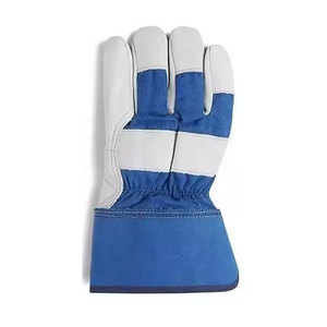 10 Inch AB Grade Cowhide Yellow Cut Heat Resistant Powder-free Silicone-free Smooth General Purpose Abrasion Resistance Men's - Product Image 2