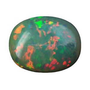 Ethiopia Welo Lửa Opal Lỏng Đá Quý Hình Bầu Dục Lê Vòng Hình Dạng Hỗn Hợp Kích Thước Miễn Phí Đồ Trang Sức Làm Opal <span class=keywords><strong>Cabochon</strong></span> - Product Image 5