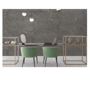Azulejos de Granito Vitrificado Digital Doble de Dolomita Nero Scalework Premium, 10mm de Espesor, 600x1200mm, Acabado Mate para Interiores - Product Image 2