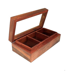 Best Quality Wood Spice <b>Box</b> Eco Friendly Wood Spice Seasonings Decorative Boxes <b>Herb</b> Storage Organizer Spice <b>Box</b> - Product Image 2