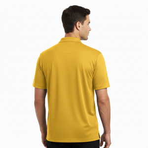 เสื้อโปโลแขนสั้นสีพื้นคุณภาพสูงระบายอากาศได้ดี รุ่นใหม่ปี 2026 สำหรับเล่นกอล์ฟและเทนนิส พร้อมโลโก้สั่งทำพิเศษ ราคาขายส่งสำหรับผู้ชาย - Product Image 2
