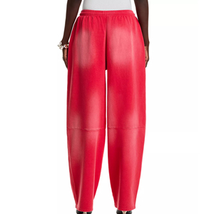 Wholesale Price High Quality Breathable Solid Material With Pocket Low MOQ Women Ladies Casual <b>Trousers</b> - Product Image 5