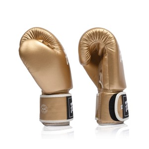 Conception de logo personnalisée et fabrication professionnelle de gants de boxe Fairtex, équipement d'arts martiaux haut de gamme pour Muay Thai avec fermeture auto-agrippante. - Product Image 3