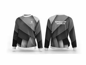 Sudadera para Hombre con Cuello Redondo, Diseño Moderno 2026, Fabricación Personalizada OEM, Sudadera Lisa de Forro Polar con Manga Larga - Product Image 5