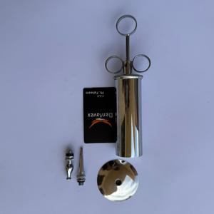 <b>Ear</b> <b>Syringe</b> Injection Glass Sampler Livestock Veterinary Surgical Reusable Stainless Steel Instruments By Dentavex - Product Image 1