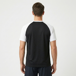 Premium Men Oversized Cotton T-Shirt 180gsm <b>Raglan</b> Sleeve Custom Printed Logo Streetwear Casual Summer <b>Top</b> Pakistan Manufacturer - Product Image 3