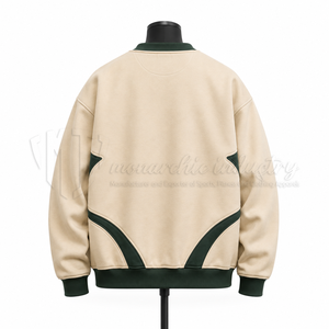 Sudadera Personalizada para Hombre, Cuello Redondo, Estilo Urbano, con Paneles, Color Block, Unisex, OEM, ODM, Venta al Por Mayor - Product Image 2