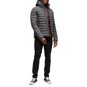 Vestes matelassées en tricot patchwork grande taille pour l'hiver, coupe-vent d'extérieur - Product Image 3