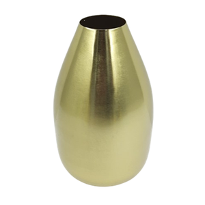 Fancy Rose Gold Colour Luxury Iron Decorative Metal Hammered Flower <b>Vase</b> <b>Copper</b> Finishing for Home Decor - Product Image 3