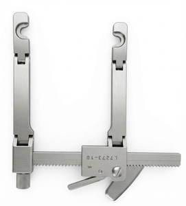Écarteur chirurgical médical professionnel BB, cadre de 65 mm, portée de 80 mm, longueur de bras de 80 mm, en acier inoxydable de qualité médicale, stérilisé pour - Product Image 5