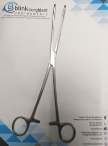 Pinces hémostatiques chirurgicales Blink Surgident BSI-10876, 8 pouces, droites, Pean Rochester, certifiées CE, en acier inoxydable, instrument de classe médicale - Product Image 6