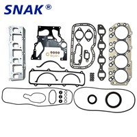 SNAK Kustom untuk Isuzu 4JA1 Paket Perbaikan yang Diperkuat Set Gasket MLS Lengkap 8-94436-892-0 4ja1 Rebuild Kit Fingerprint Steel