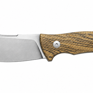 Cuchillos de Hoja Fija para Exteriores con Hoja de Acero de Punta Caída, Mango Texturizado Marrón, Agarre Ergonómico para Caza, Camping y Bushcraft - Product Image 2