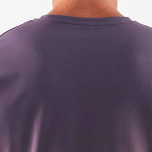 Camiseta de Manga Larga para Hombre, Cuello Redondo, Corte Regular, Color Sólido, Informal, de Algodón Tejido Transpirable - Product Image 6