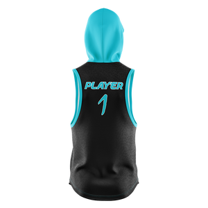 Sudadera con Capucha sin Mangas para Hombre, Invierno, Forro Polar, 300g, Mezcla de Poliéster/Algodón, Impresión Digital por Sublimación - Product Image 4