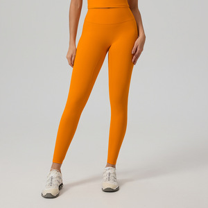 Custom Fitness Sports V Shaped Cut High Waist Yoga Pants with <b>Pockets</b> Side Women Warm Pilates <b>Leggings</b> Spandex/Nylon Quick Dry - Product Image 6