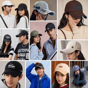 Custom Logo 3d Embroidery logo High Quality Cotton <b>Baseball</b> Hats for Men Curved Brim Sports Hat Blank <b>Plain</b> Men's <b>Baseball</b> <b>Caps</b> - Product Image 6