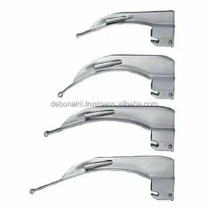 Set de Laringoscopio Eléctrico LED de Acero Inoxidable Macintosh de Alta Calificación con 4 Hojas Curvas, Kit de Gestión de Vías Respiratorias, CE ISO - Product Image 3