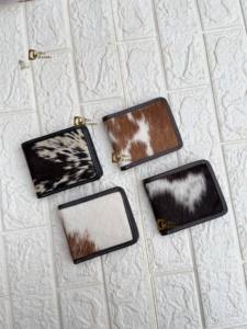 Nueva Llegada: Cartera de Hombre con Pelo Largo en Piel y Cuero Vacuno, Estampado Animal, Forro de Nylon, Tarjetero y Monedero, Regalo para Él - Product Image 5