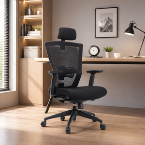 KINSHA Lift Chair Modern Design Power Adjustable Fabric Swivel Seat for Boss and Managers Commercial Furniture - Product Image 1