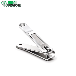 HASNI SURGICAL Coupe-ongles en acier inoxydable, lame concave tranchante, ouverture de mâchoire étroite moyenne, forme droite, coupe courbée - Product Image 3