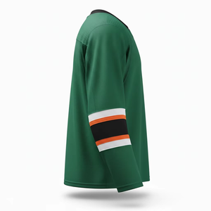 Maillot de hockey sur glace de qualité supérieure Cool Touch, gestion de l'humidité, tissu optimal, uniforme de ligue scolaire. - Product Image 3