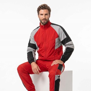 OEM Men <b>Sets</b> Two Piece Custom Windbreaker Tracksuit and Jacket Tracksuit Reflective Zip up Nylon Two Piece Windbreaker Tracksuit - Product Image 3