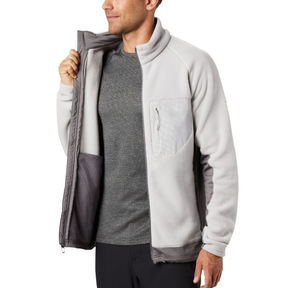 Veste polaire pour homme de haute qualité, personnalisable avec un design en patchwork tricoté, best-seller, légère, pour l'hiver - Product Image 2