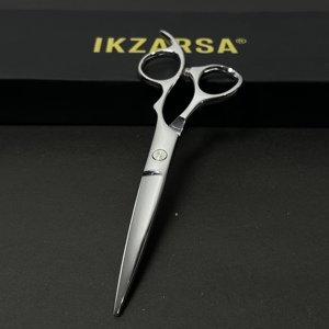 Ciseaux de coiffure professionnels ergonomiques 420J2 en acier inoxydable japonais pour barbier et salon de coiffure - Product Image 3