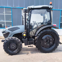 Tractor Agrícola Multifuncional 4x4 con Cargador Frontal y Quitanieves, al Mejor Precio, Pequeño y Compacto